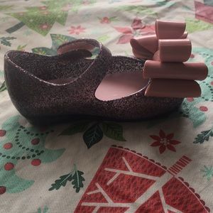 Mini Melissa toddler shoes